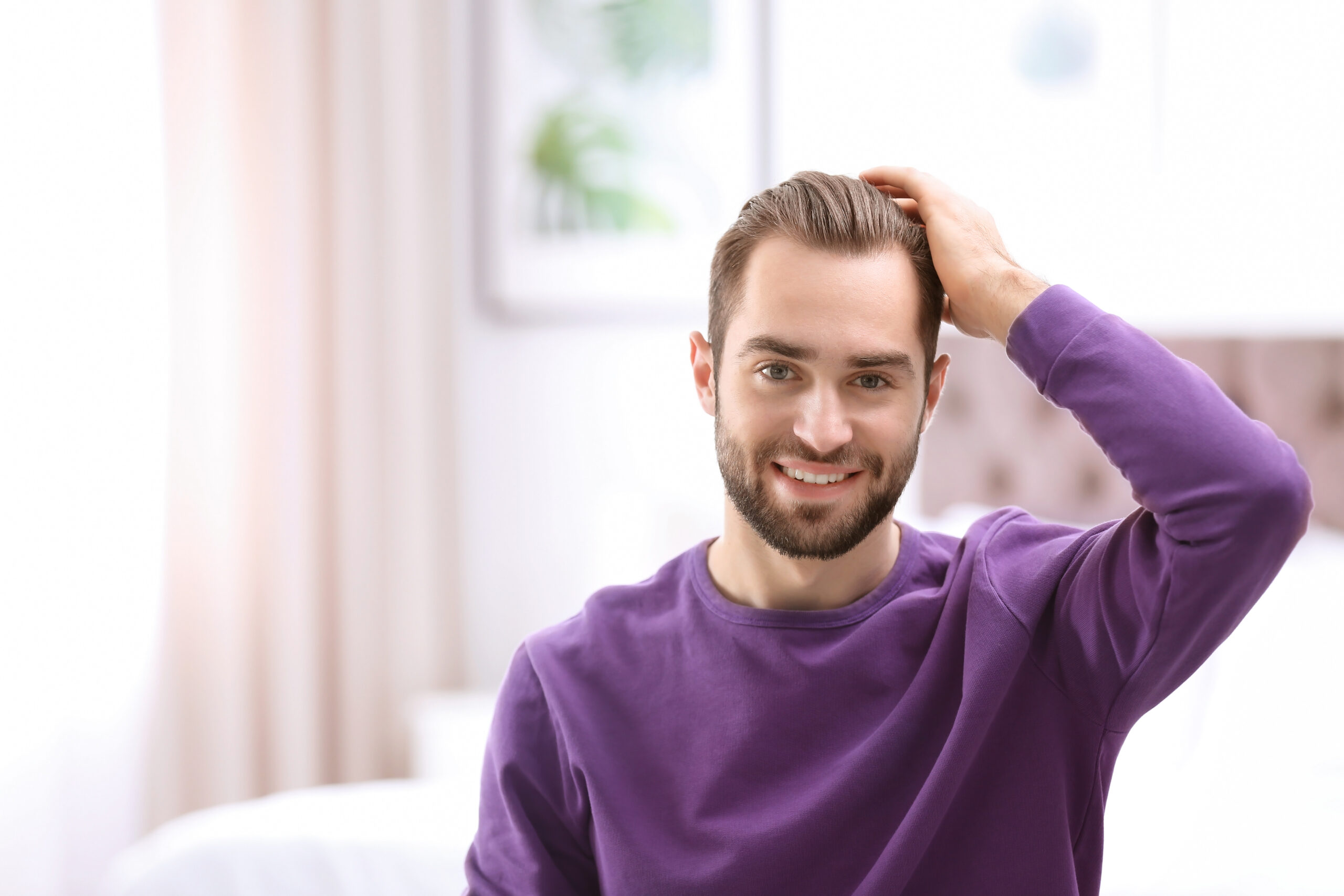When will hair transplant results be visible?