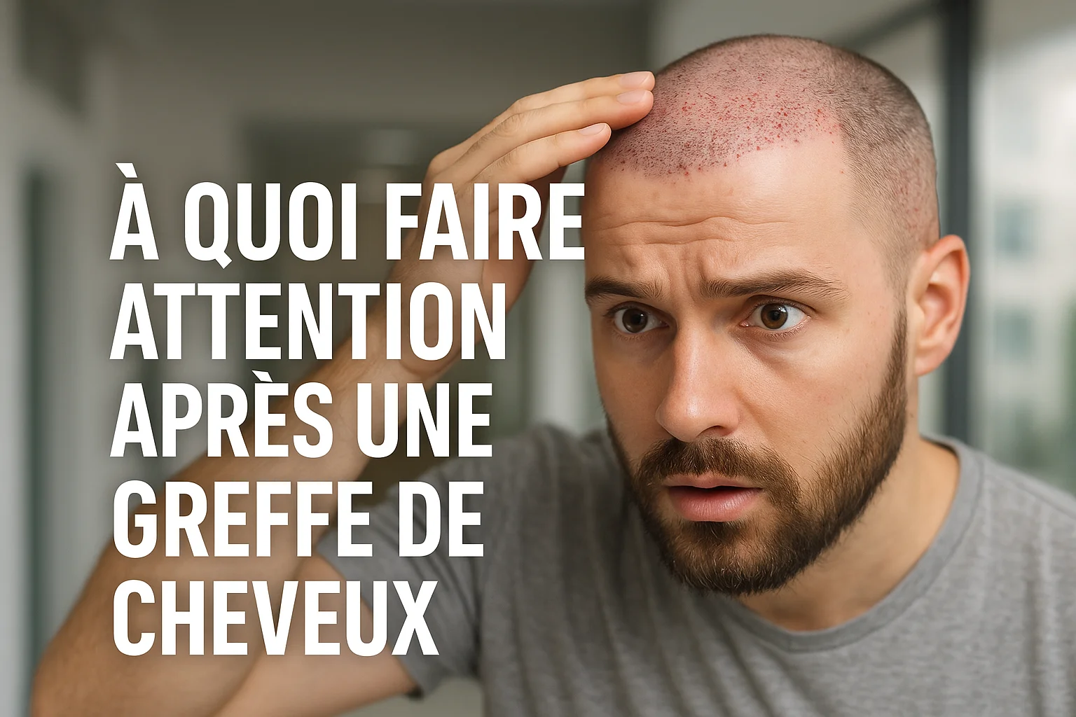 À Quoi Faire Attention Après une Greffe de Cheveux