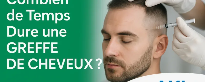 Combien de Temps Dure une Greffe de Cheveux ?
