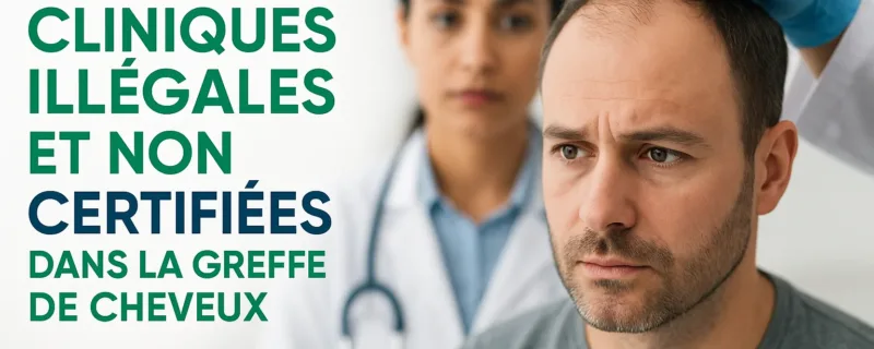 Évitez les Cliniques Illégales et Non Certifiées dans la Greffe de Cheveux