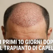 I Primi 10 Giorni Dopo il Trapianto di Capelli