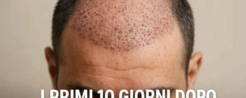 I Primi 10 Giorni Dopo il Trapianto di Capelli