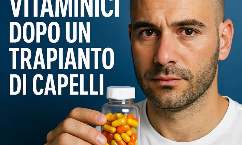 Integratori Vitaminici Dopo un Trapianto di Capelli