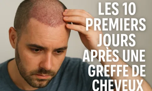 Les 10 Premiers Jours Après une Greffe de Cheveux