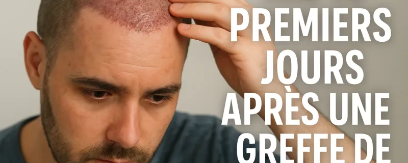 Les 10 Premiers Jours Après une Greffe de Cheveux