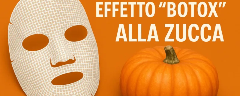 Maschera a Rete Effetto “Botox” alla Zucca