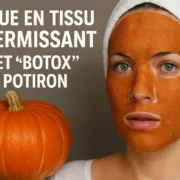 Masque en Tissu Raffermissant à Effet “Botox” au Potiron