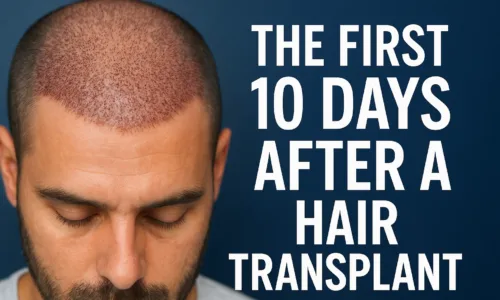 The First 10 Days After a Hair Transplant